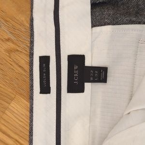 J Crew 32x32 Ludlow Slim Pants, Grey